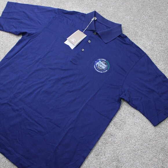 2009 Final Four Polo Shirt NWT Mens Large Blue Cutter & Buck Signature Deadstock - Picture 3 of 16